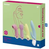 SATISFYER - MARAVILLOSO MONTAJE VIBRADOR Y AIRE PULSADO PARA HORNO
